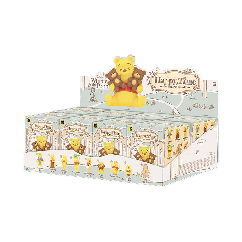 Disney Winnie the Pooh Happy Time Series Figures Blind Box