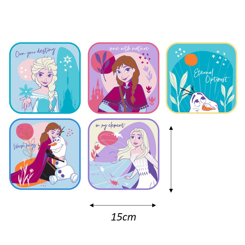 Disney Princess Frozen Cute Cotton Mini Towel Set of 5