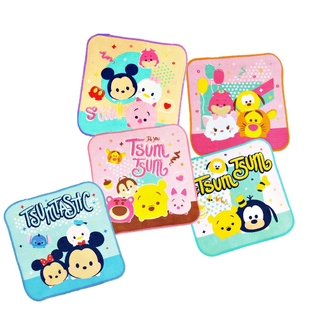 Disney Tsum Tsum Cotton Mini Towel Set of 5