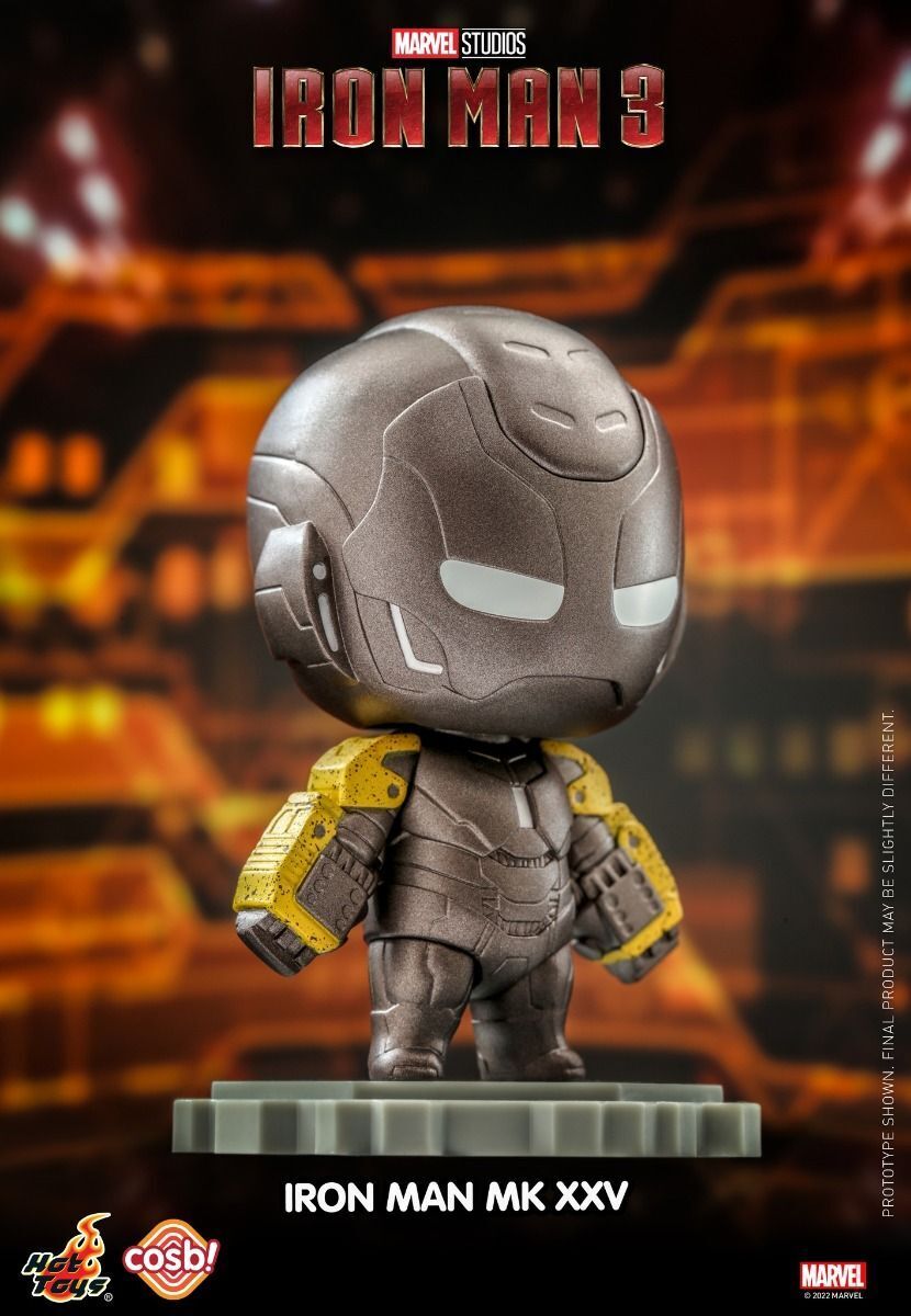 Disney Marvel Studios Iron Man 3 Series 3 Bobble-Head Blind Box Collection