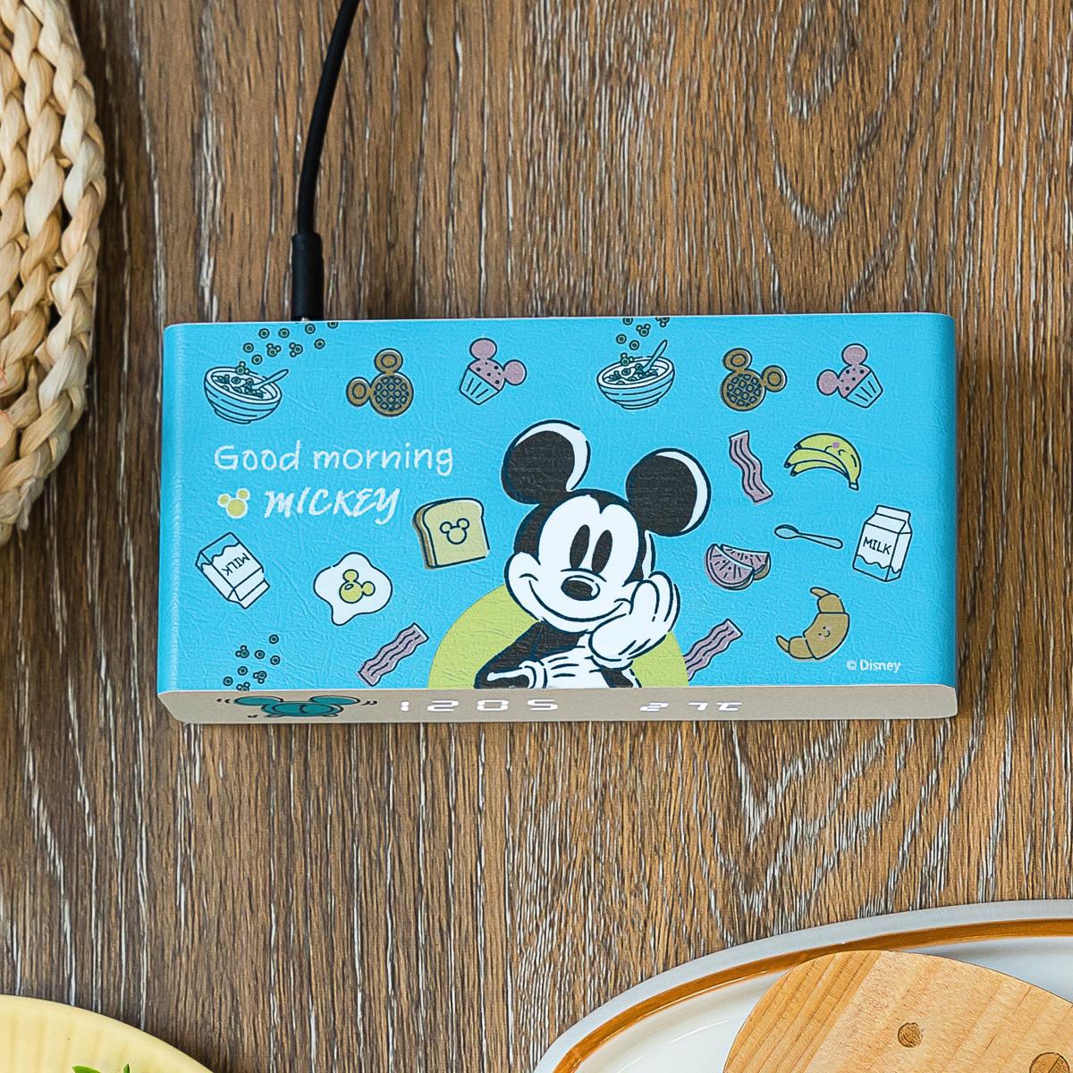Disney Mickey Mouse Series Digital Clock With Wireless Charger