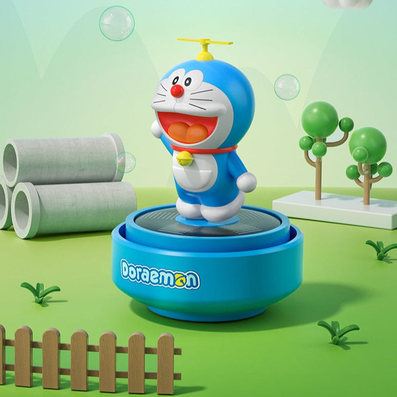 Doraemon Solar Powered Rotating Aromatherapy Diffuser