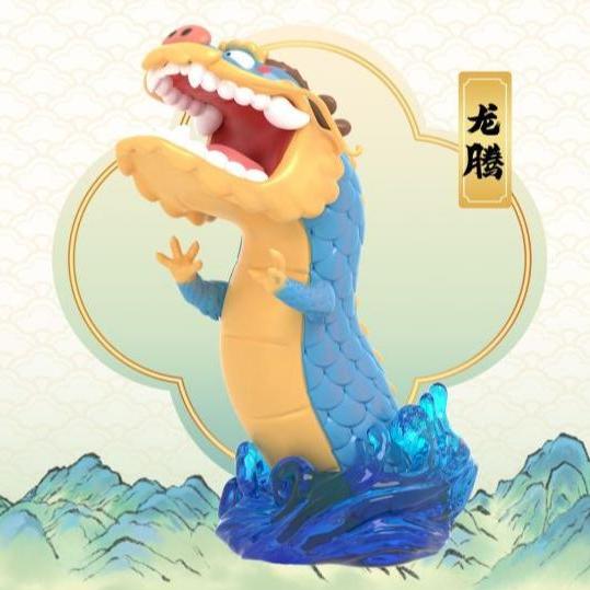 Funism The Fat Tiger and Dragon Series Blind Box