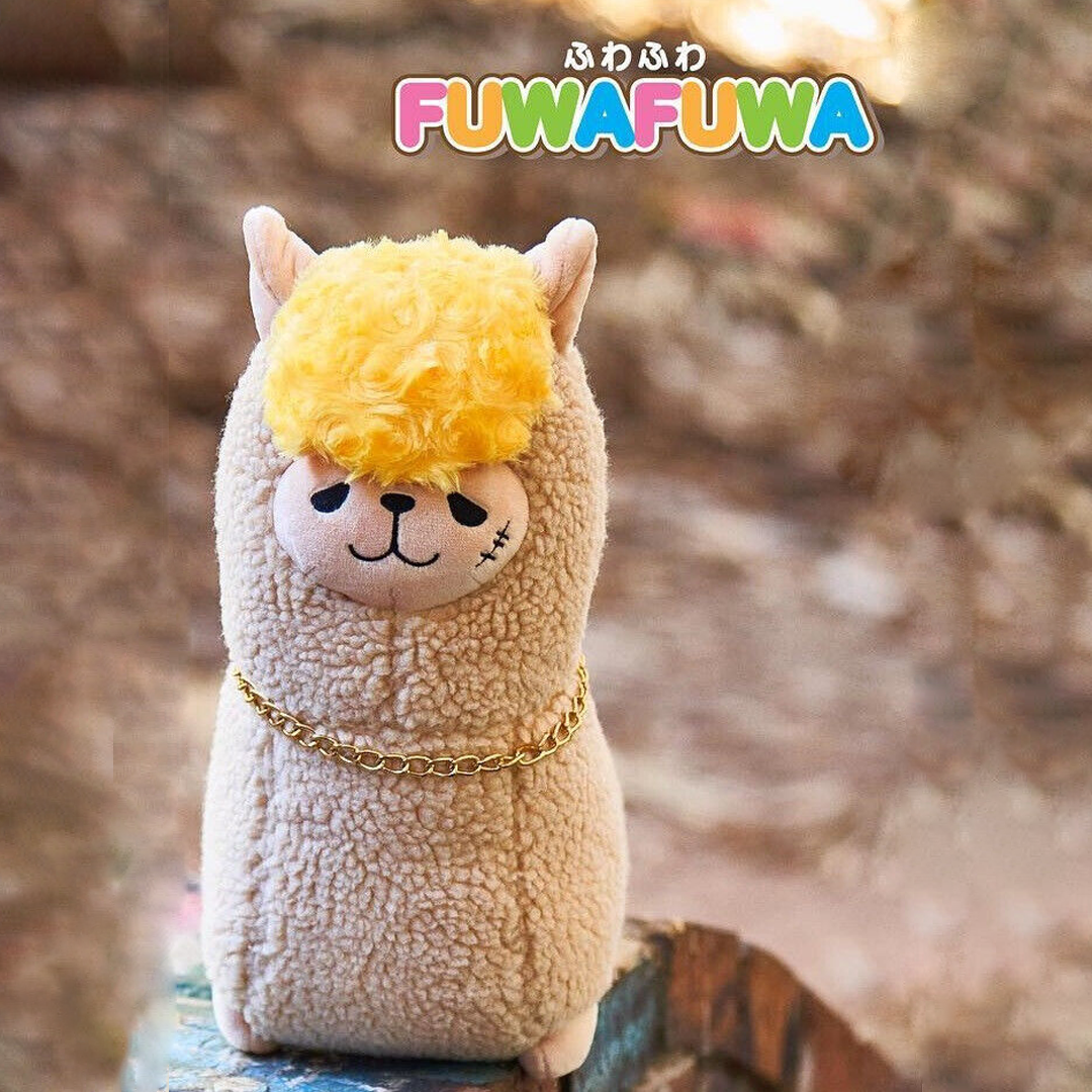 FUWAFUWA Alpaca Japanese Headman 30cm