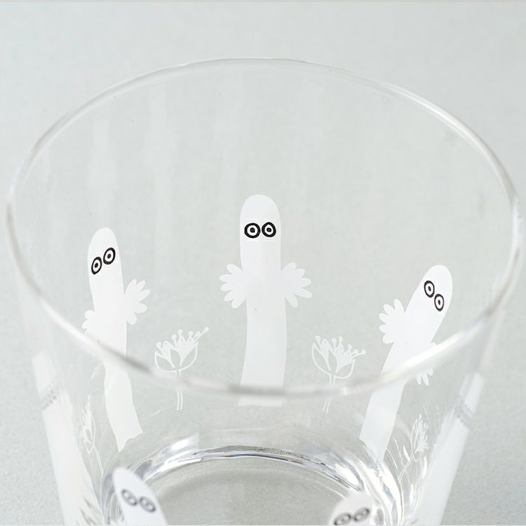 Moomin Glass Tumbler Cup - Hattifattener