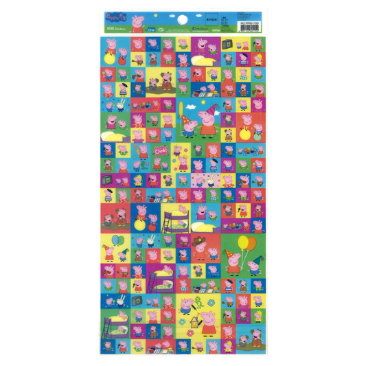 Peppa Pig Transparent Stickers