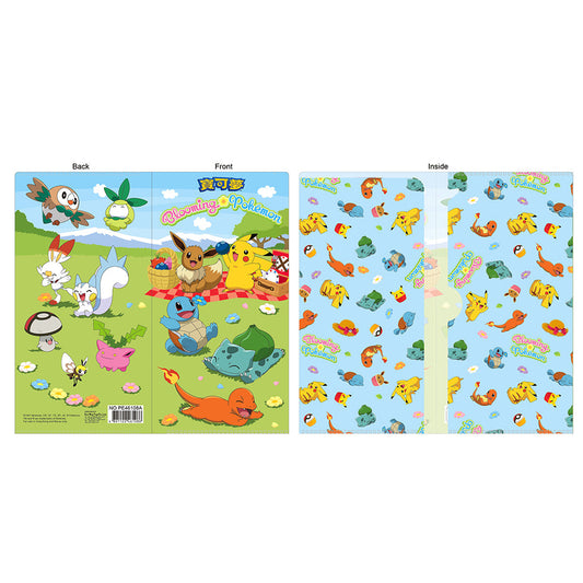 Pokémon Pikachu and Friends Picnic Characters Small File Folder