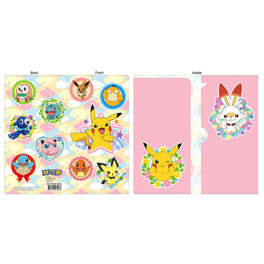Pokémon Kanto and Alola Region Characters Small File Folder