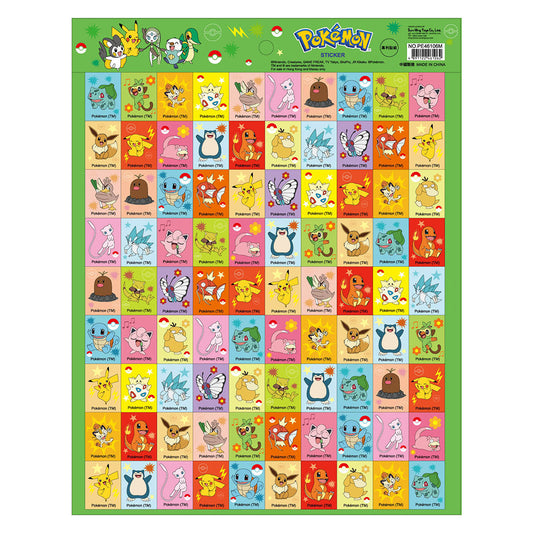 Pokémon Characters Sticker