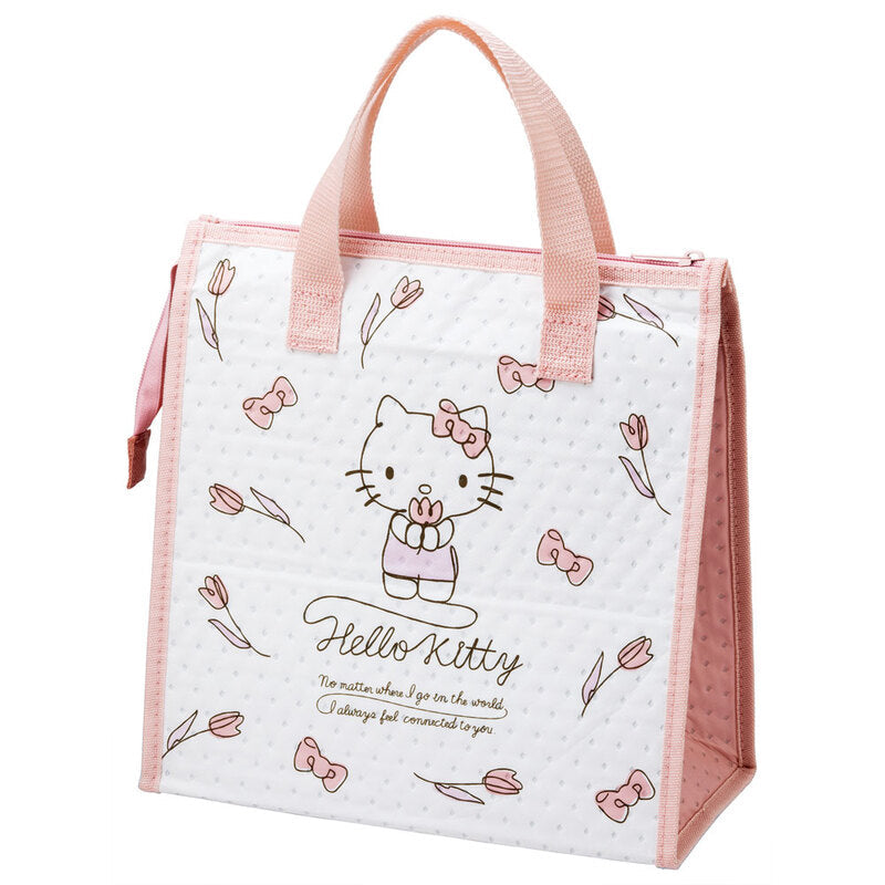 Skater Sanrio Hello Kitty Pink Thermal Insulated Cooler Bag