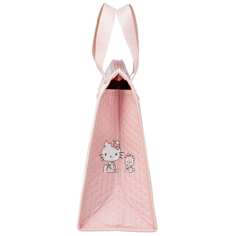 Skater Sanrio Hello Kitty Pink Thermal Insulated Cooler Bag
