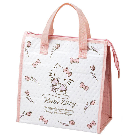 Skater Sanrio Hello Kitty Pink Thermal Insulated Cooler Bag