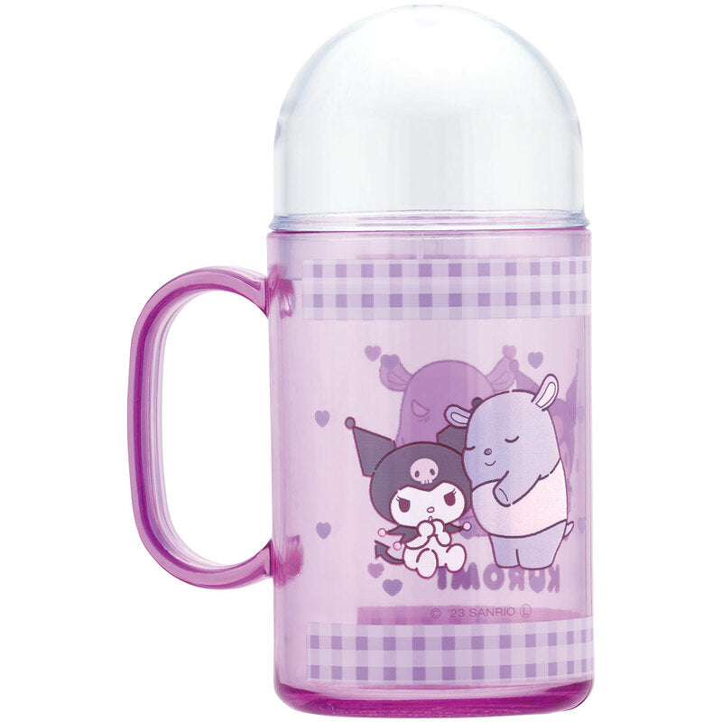 Skater Sanrio Kuromi Children's Travel Toothbrush