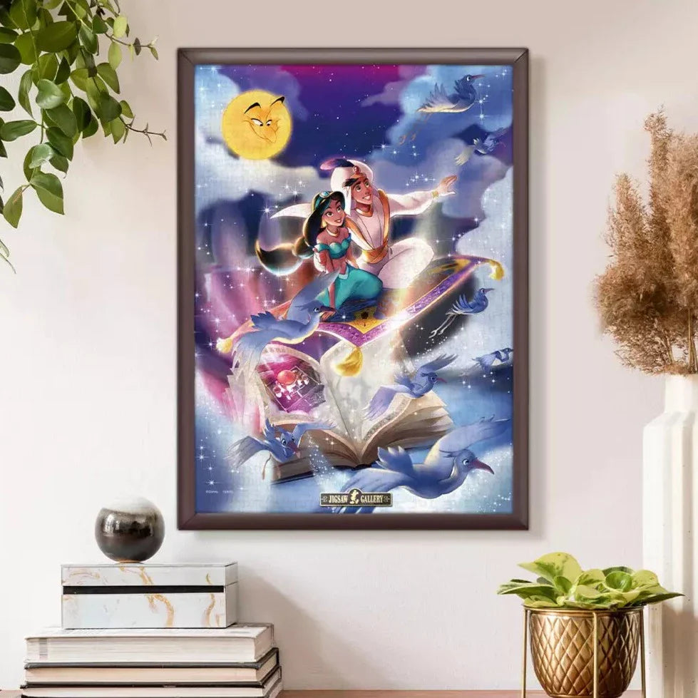 Tenyo Disney Princess Jasmine and Aladdin Jigsaw Puzzle 500pcs