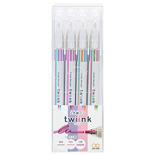 Twiink 2 Water Based Color Line Pen Set of 4