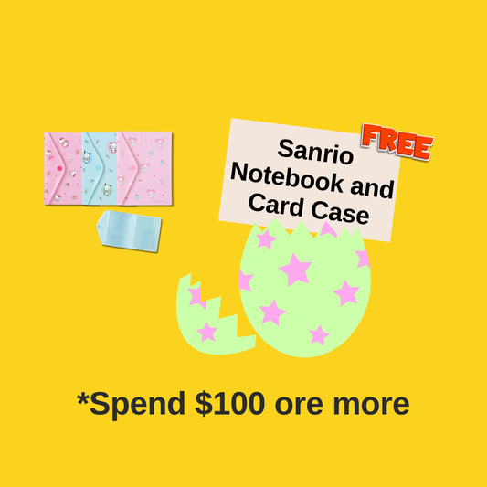 FREE Sanrio Notebook Card Case