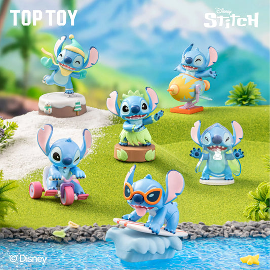 Disney Stitch Cute Action Series Figures Blind Box
