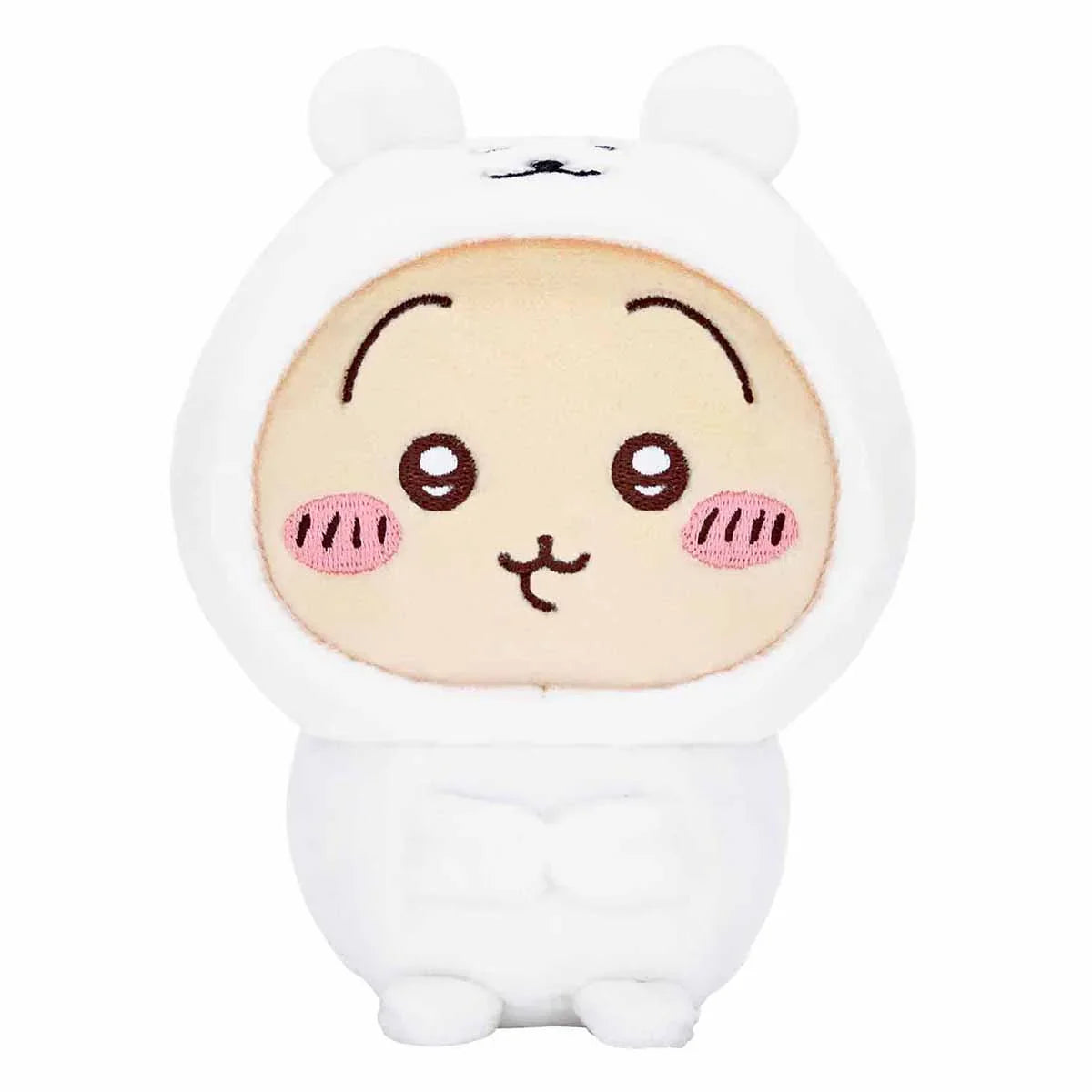 Yellow Japanese Character Bear Costume Plush Keychain
