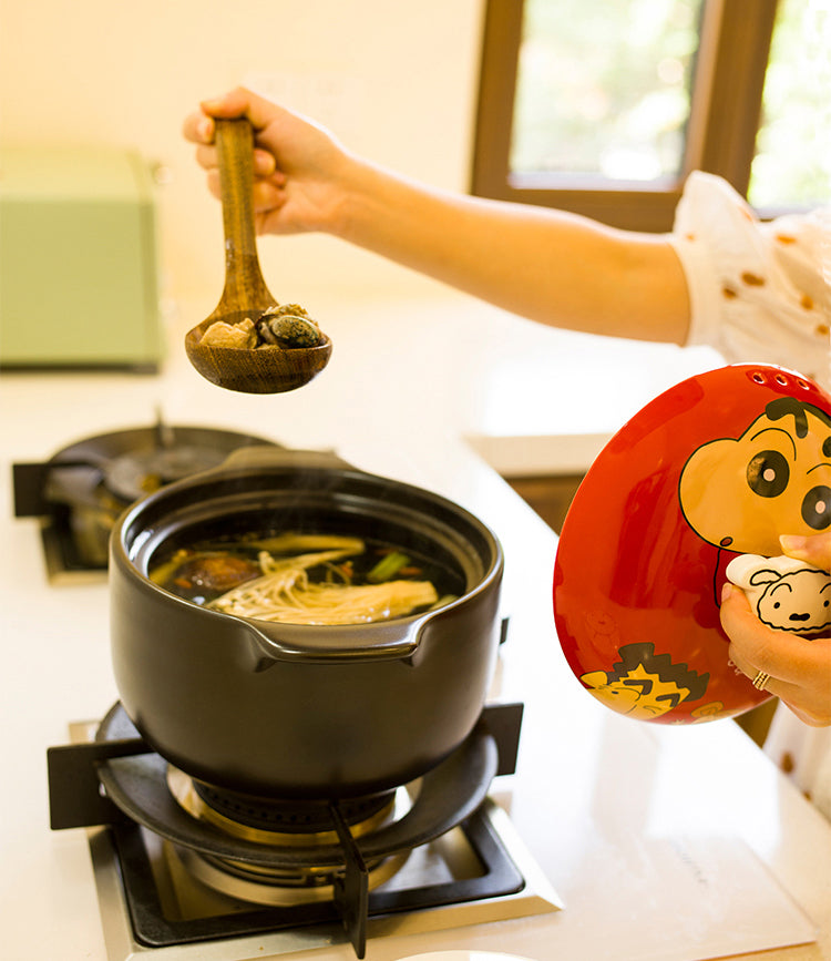 Crayon Shin-Chan Heat-Resistant Casserole with Lid