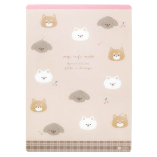 Cute Puppy Clear Desk Pad