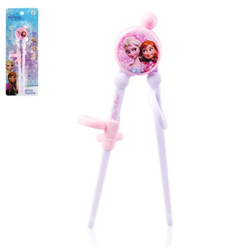 Disney Princess Frozen Pink Kids Training Chopsticks