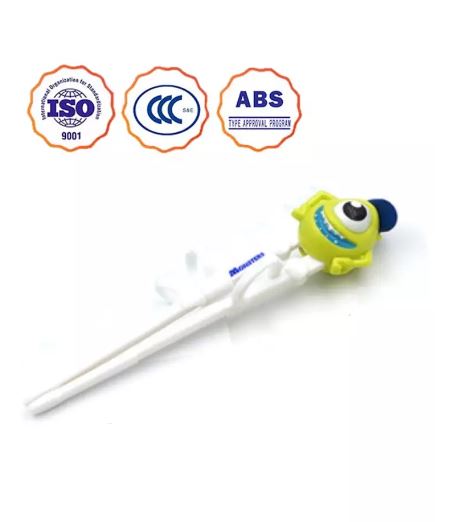 Disney Monster University Mike 3D Mascot Kids Training Chopsticks