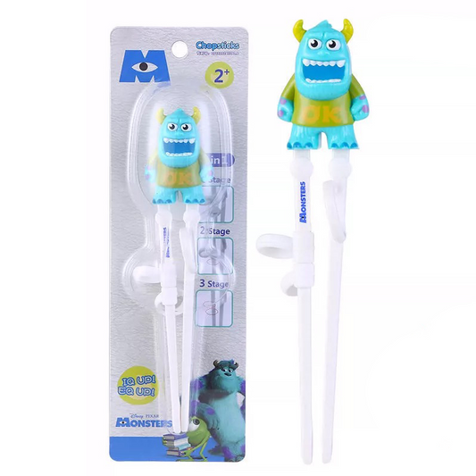 Disney Monster University Sulley 3D Mascot Kids Training Chopsticks