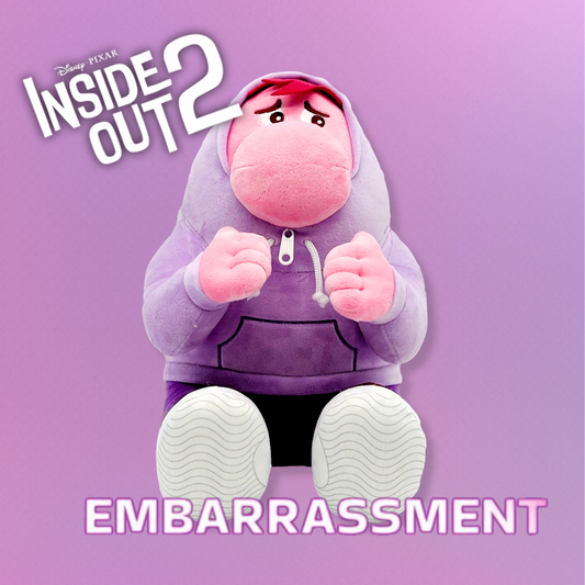 Disney Pixar Inside Out 2 Embarrassment Plush Toy