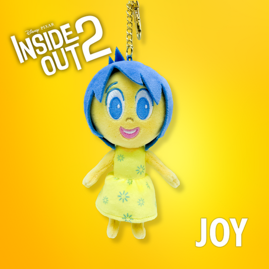 Disney Pixar Inside Out 2 Joy Mascot Holder Keychain