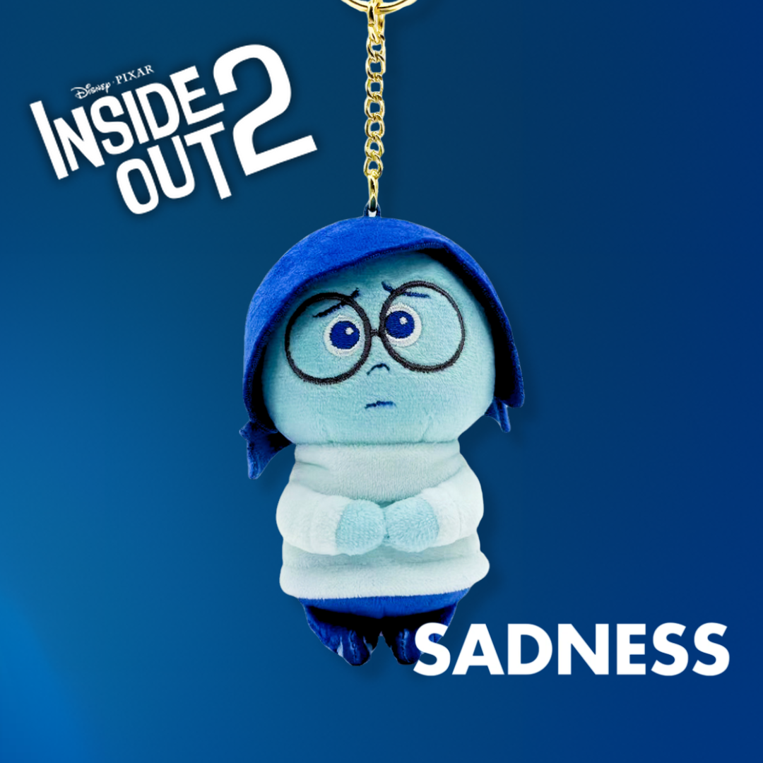 Inside Out Key Chain Disney Pixar Inside Out 2 Sadness Mascot Holder Keychain – TTSO