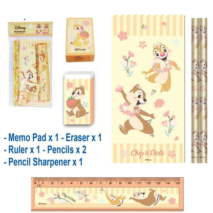 Disney Chip 'n Dale Stationery 6pcs Set