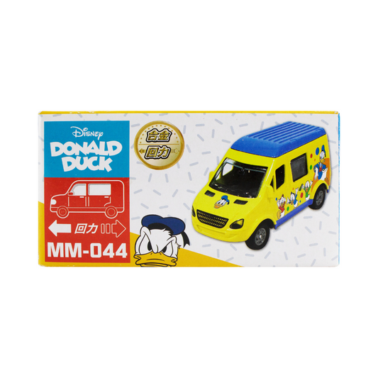 Disney Donald Duck Mini Mechanical Car Toy Station Wagon