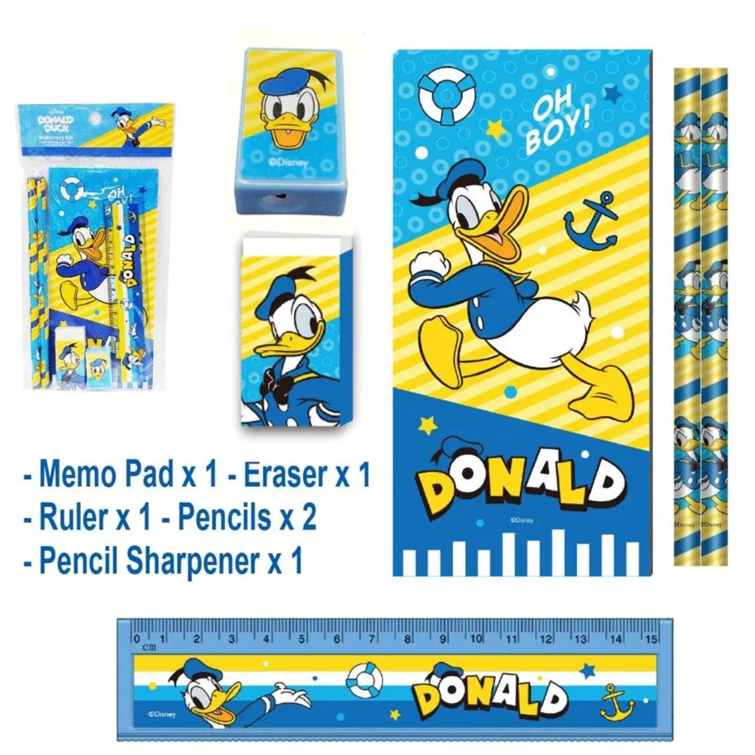 Disney Donald Duck Stationery 6pcs Set