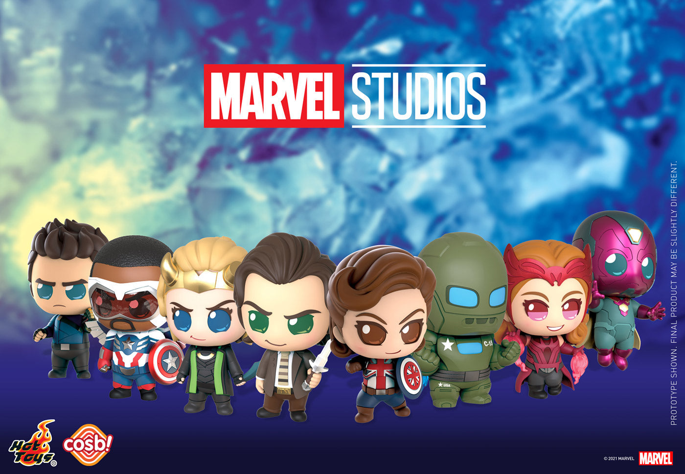 Disney Marvel Studio Disney+ Cosbi Bobble Head Blind Box Collection