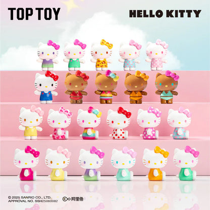 Hello Kitty Summer Rainbow Candy Mini Figures Surprise Bag