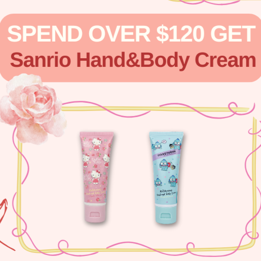 FREE Sanrio Hand & Body Cream 50ml