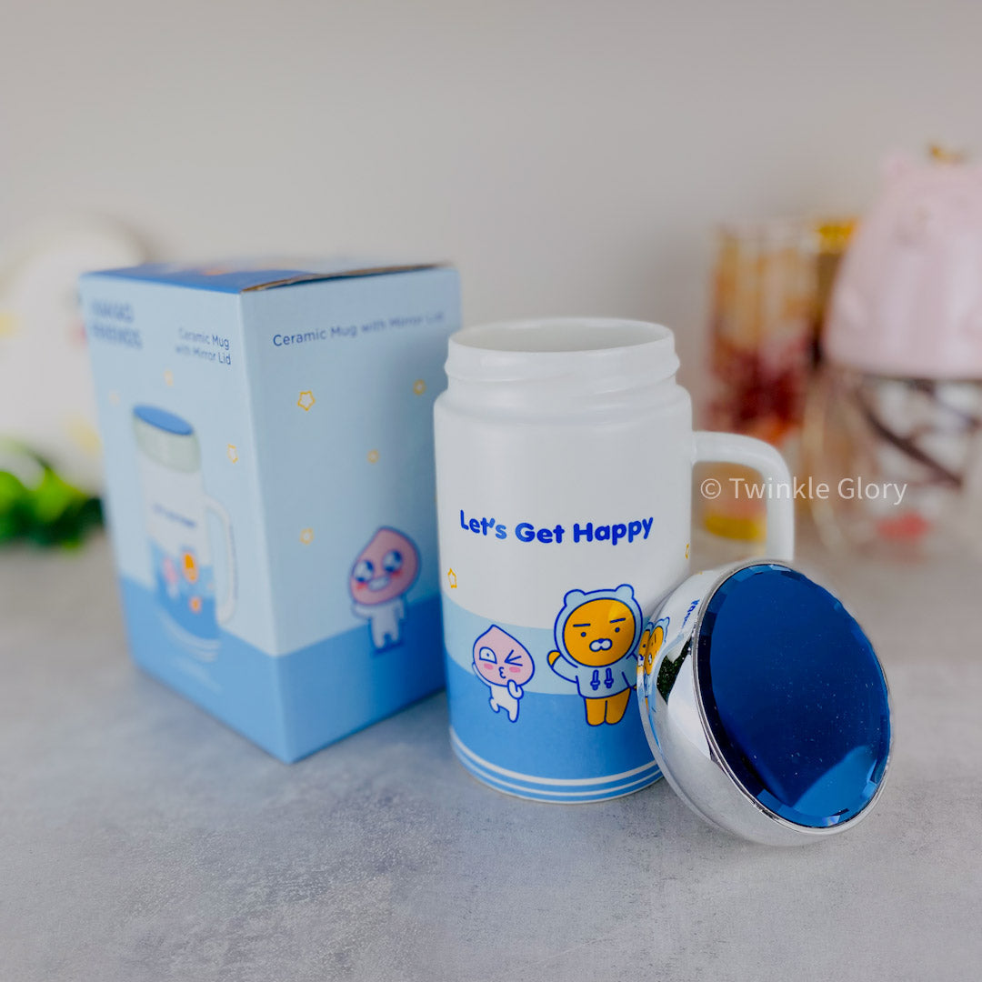 Kakao Friends Blue Color Designs Ceramic Mug