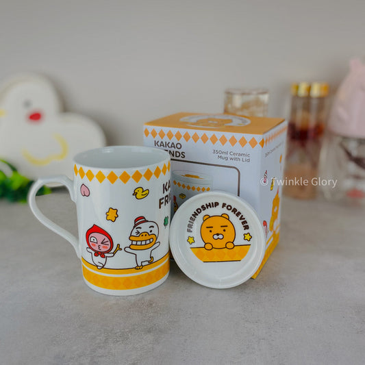 Kakao Friends Character Designs Ceramic Mug