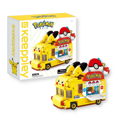 Keeppley Pokémon Pikachu Mini Bus Blocks Toy K20214