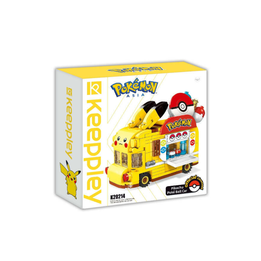 Keeppley Pokémon Pikachu Mini Bus Blocks Toy K20214