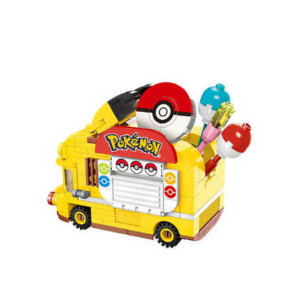 Keeppley Pokémon Pikachu Mini Bus Blocks Toy K20214