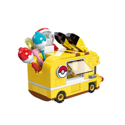 Keeppley Pokémon Pikachu Mini Bus Blocks Toy K20214