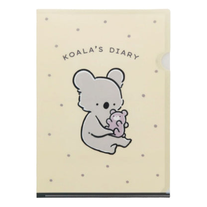 Koala's Diary A4 Clear File