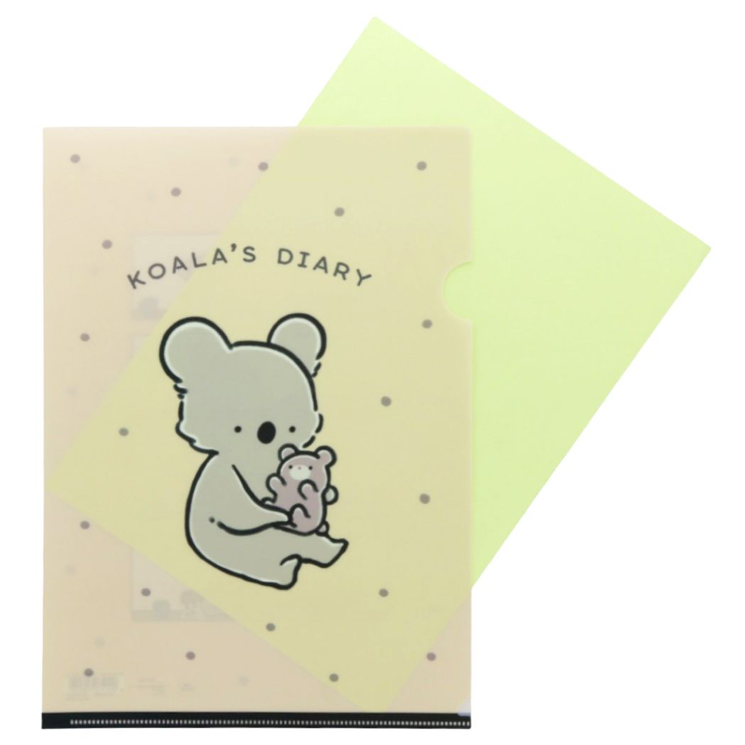 Koala's Diary A4 Clear File