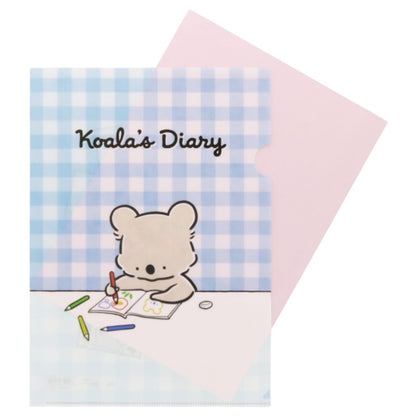 Koala's Diary A4 Clear File