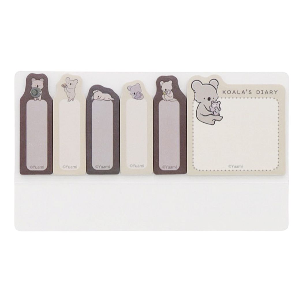 Koala's Diary Index Notepad Set 6pcs