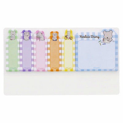 Koala's Diary Index Notepad Set 6pcs
