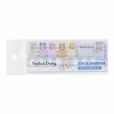 Koala's Diary Index Notepad Set 6pcs
