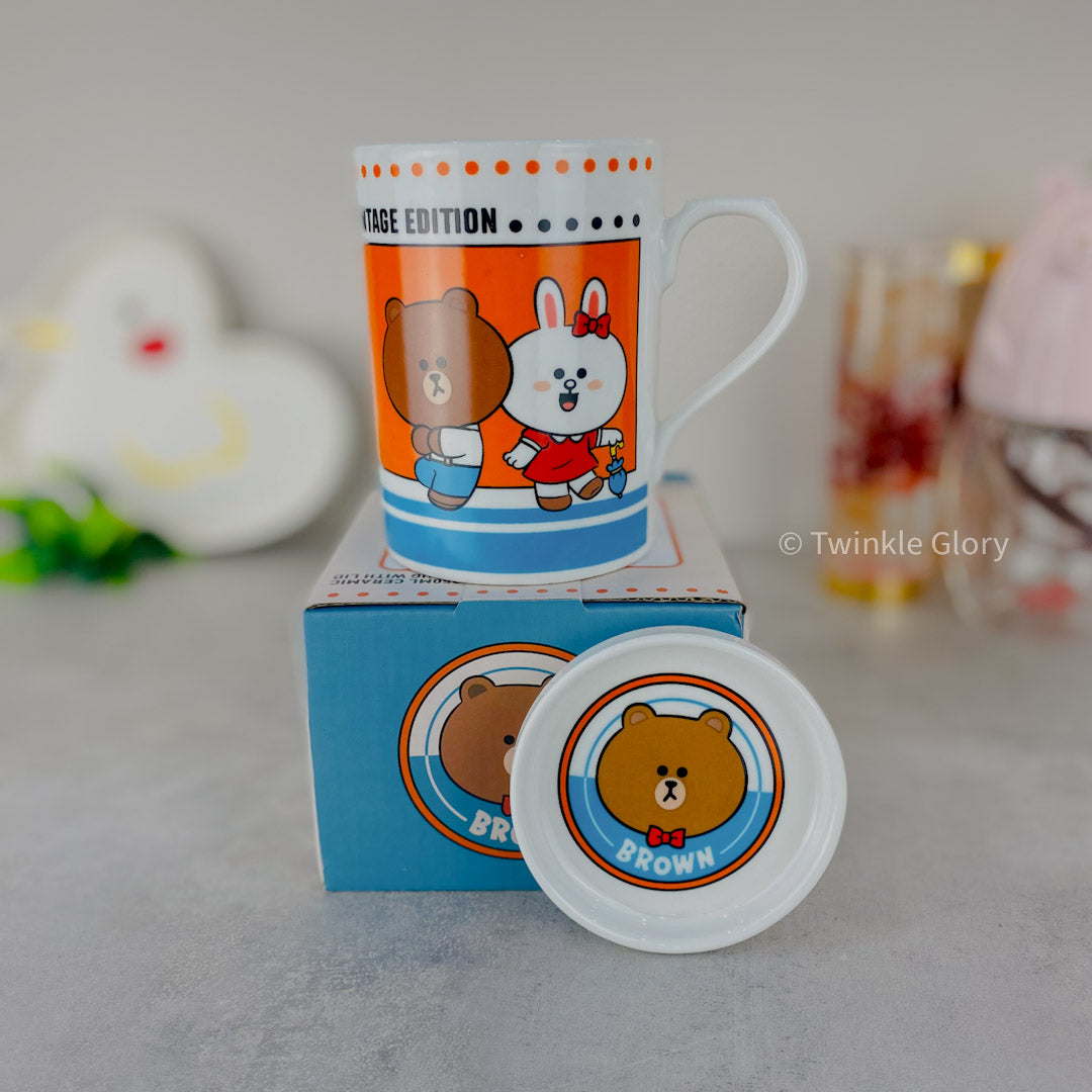 Line Friends Character Designs Ceramic Mug