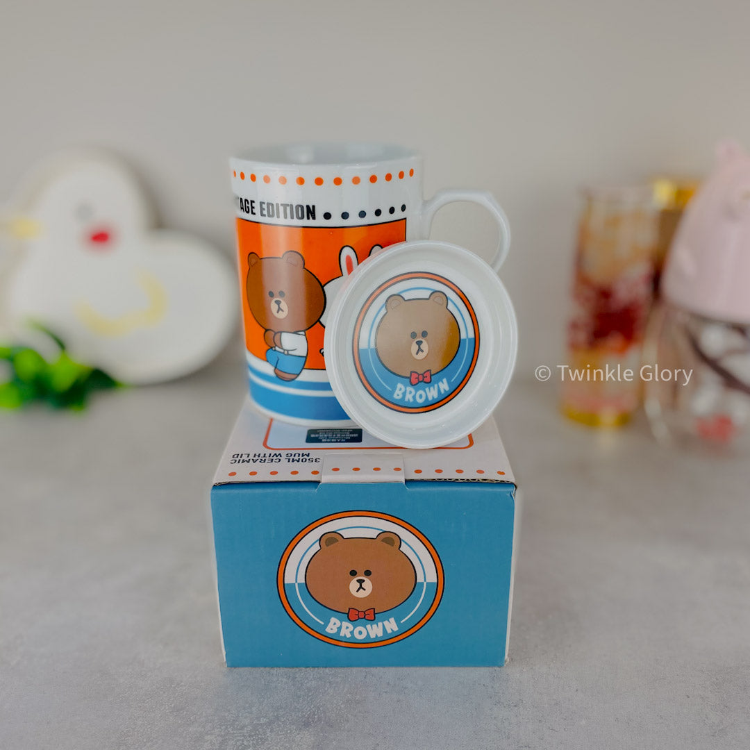 Line Friends Character Designs Ceramic Mug